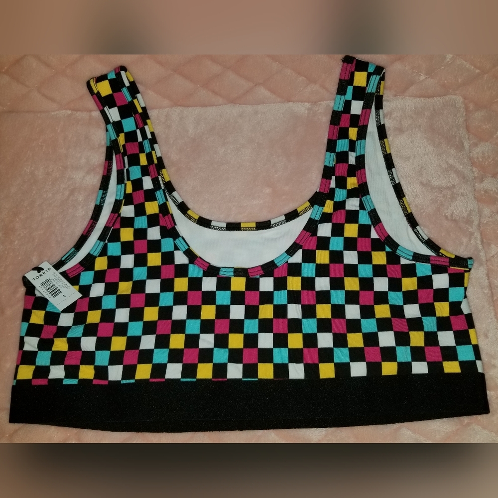 Torrid Unlined Cotton Scoop Bralette